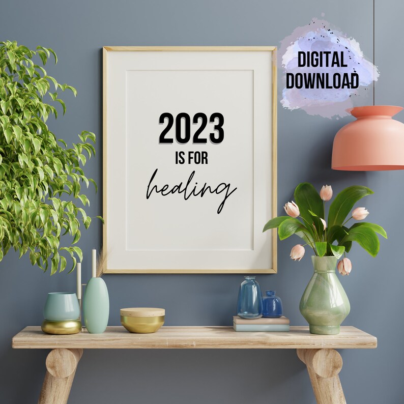 2023 Motivational Modern Wall Decor Art Quotes Inpsirational Etsy