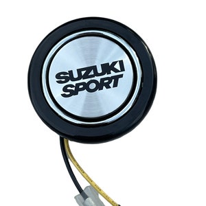 Universal Racing Steering Wheel Horn button JDM Japan For Suzuki Sport Swift GTI GT Esteem Sidekick Samurai X90 Baleno Forza