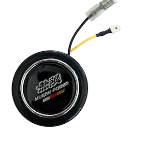 Mugen Universal Racing Steering Wheel horn button Honda Acura Civic Si CRX Integra RSX TSX Prelude Del Sol Type R Accord Nsx