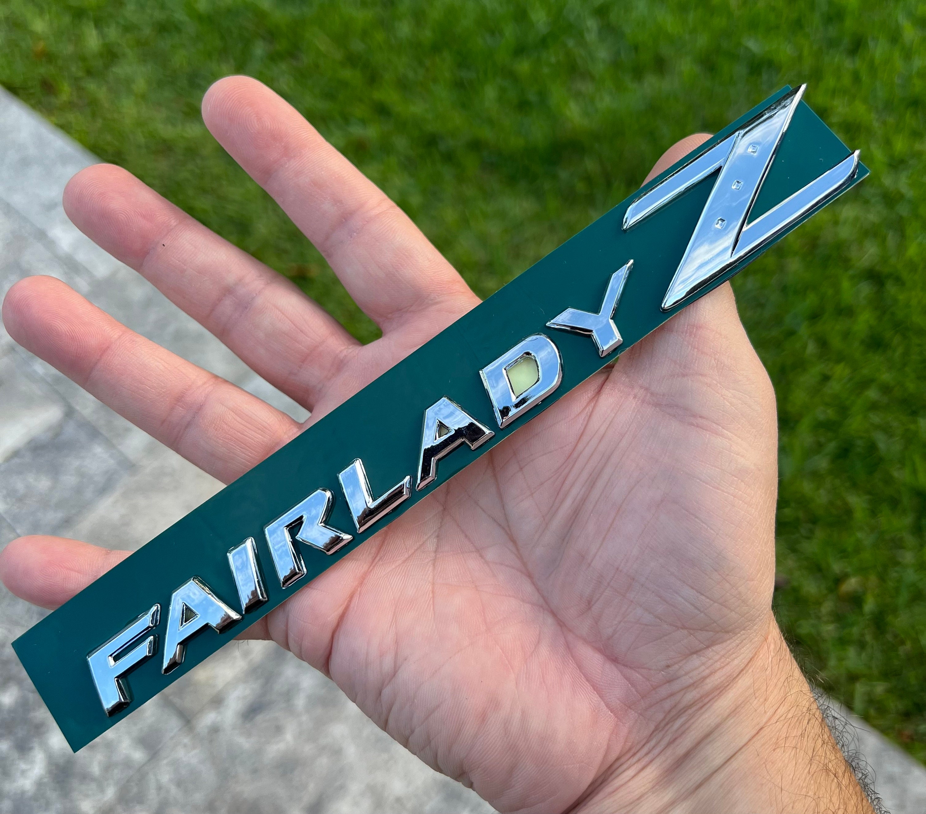 Nissan Fairlady Z Badge Trunk Emblem JDM 280ZX 300ZX 350Z Nissan Fairlady Z Badge Trunk Emblem JDM 280ZX 300ZX 350Z