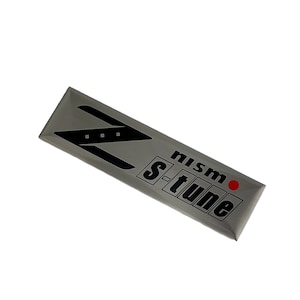 1 Nissan Z Nismo S-Tuned Fender Badge Trunk Aluminum Emblem Dash Console JDM 300ZX 350Z 370Z 400Z Fairlady