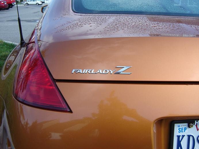 Nissan Fairlady Z Badge Trunk Emblem JDM 280ZX 300ZX 350Z 370Z Etsy