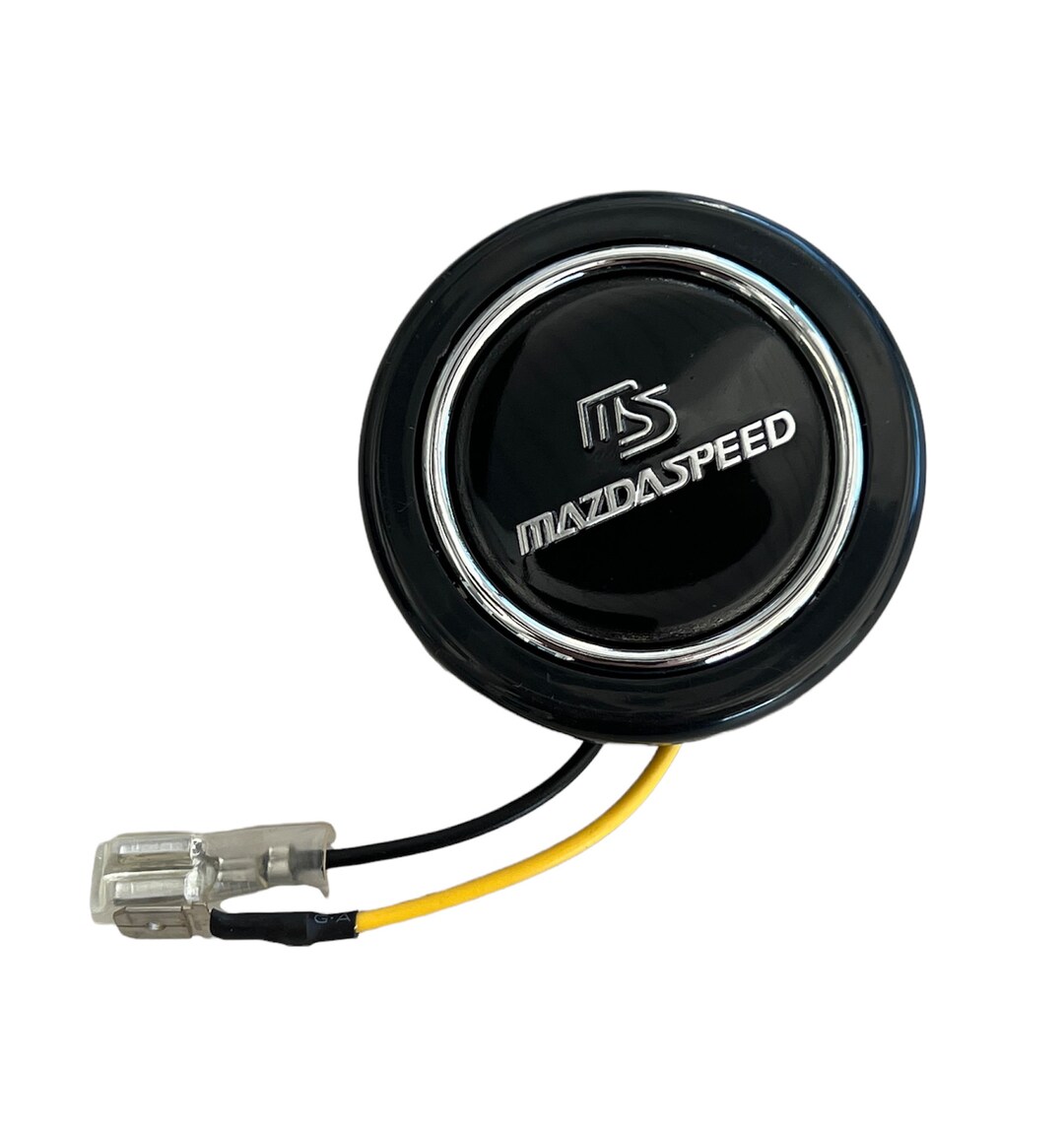 2024年秋冬新作 Eunos Protege MX3 MX6 RX8 RX7 Miata Mazda Button Horn Wheel Steering Racing Universal MS Mazdaspeed Roadsterjdm Etsy - パーツ