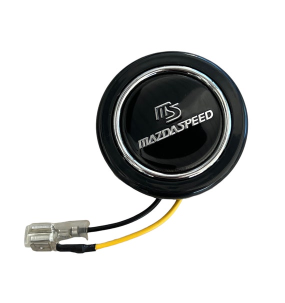 Mazdaspeed MS Universal Racing Steering Wheel Horn Button