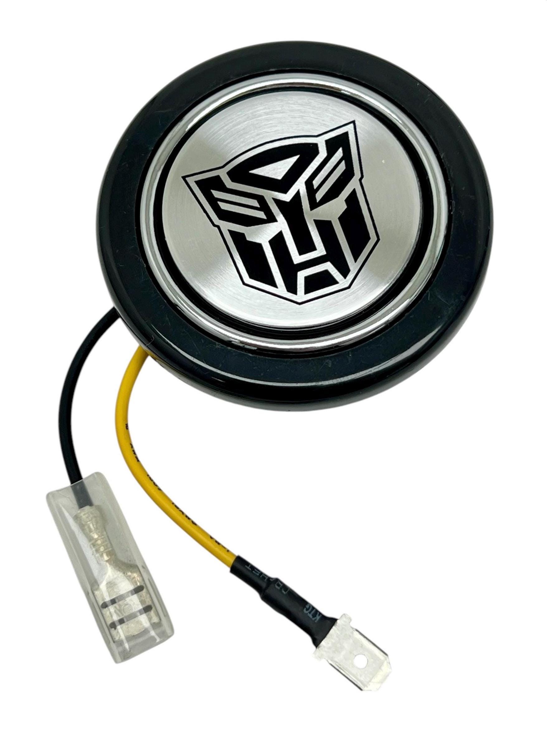 Universal Racing Steering Wheel horn button Transformers Autobots