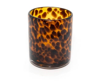 Private Label - 20cl Leopard Candles (Pack of 4)