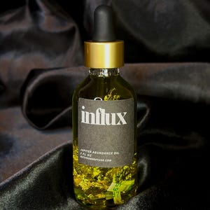 Influx Intention Oil | Abundance Oil, Prosperity Oil, Money Drawing Oil, Money Intention Oil, Ritual Oil, Fortune Oil, Lucky Oil