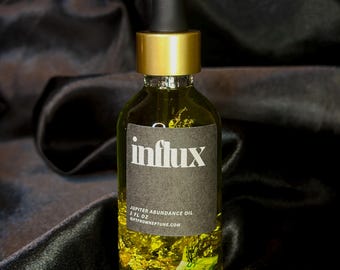 Influx Intention Oil | Abundance Oil, Prosperity Oil, Money Drawing Oil, Money Intention Oil, Ritual Oil, Fortune Oil, Lucky Oil