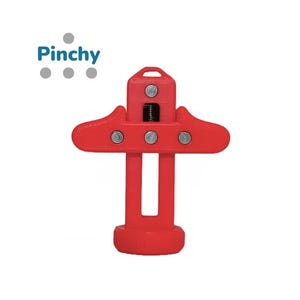 Pinchy: The Silent Fidget Pincher Stress Toy for Anxiety, Focus, ADHD, ASD - 3D Printed in Usa, Portable Design with Keychain Hole