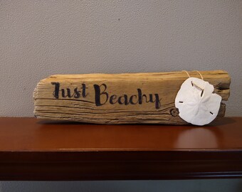 Wood Burned Sign