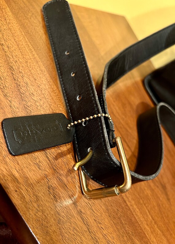 Vintage Coach Compact Organizer Brief Black Style #544 Computer