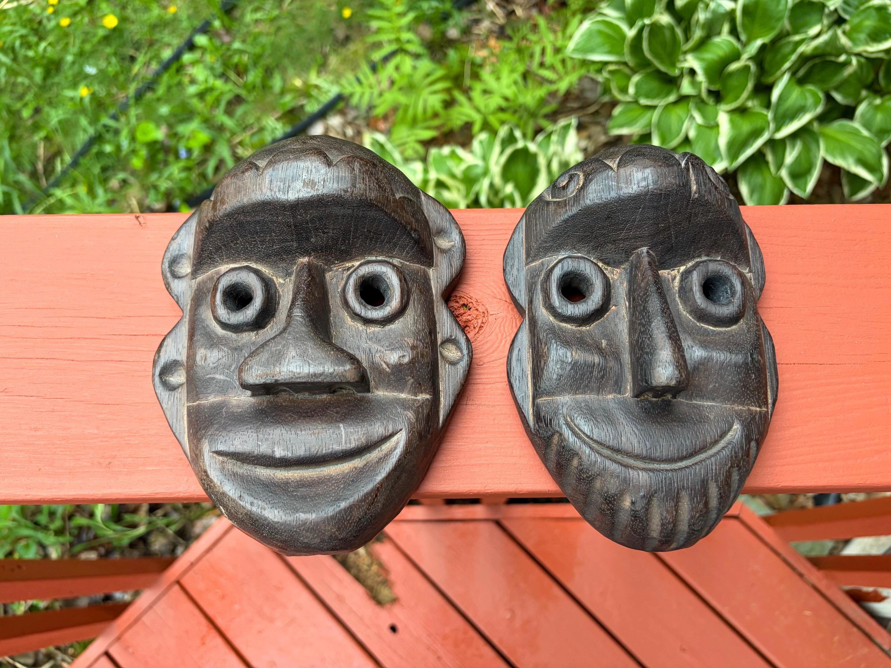 Antique African Mask - Etsy
