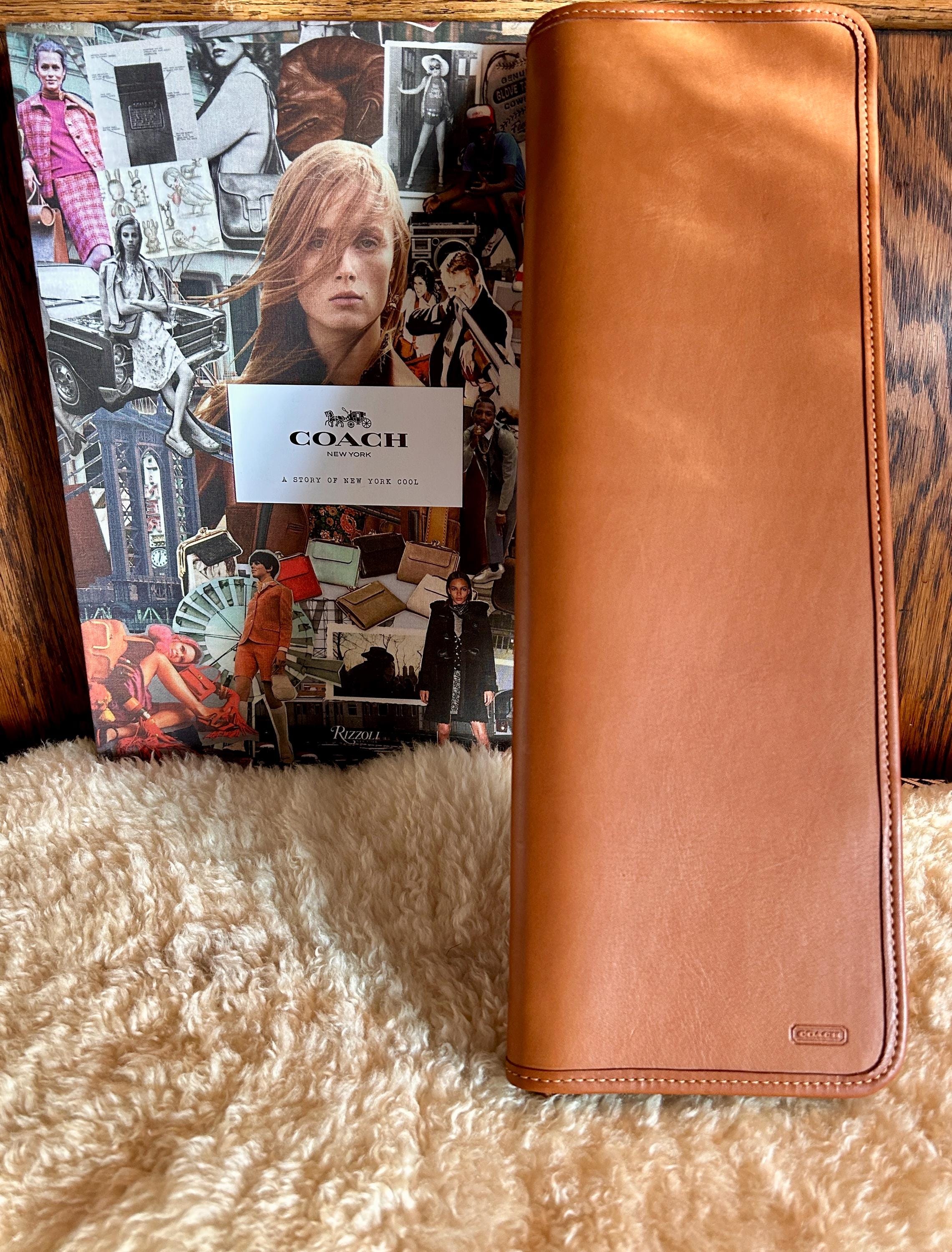 Vintage Coach Tie Case British Tan - Etsy