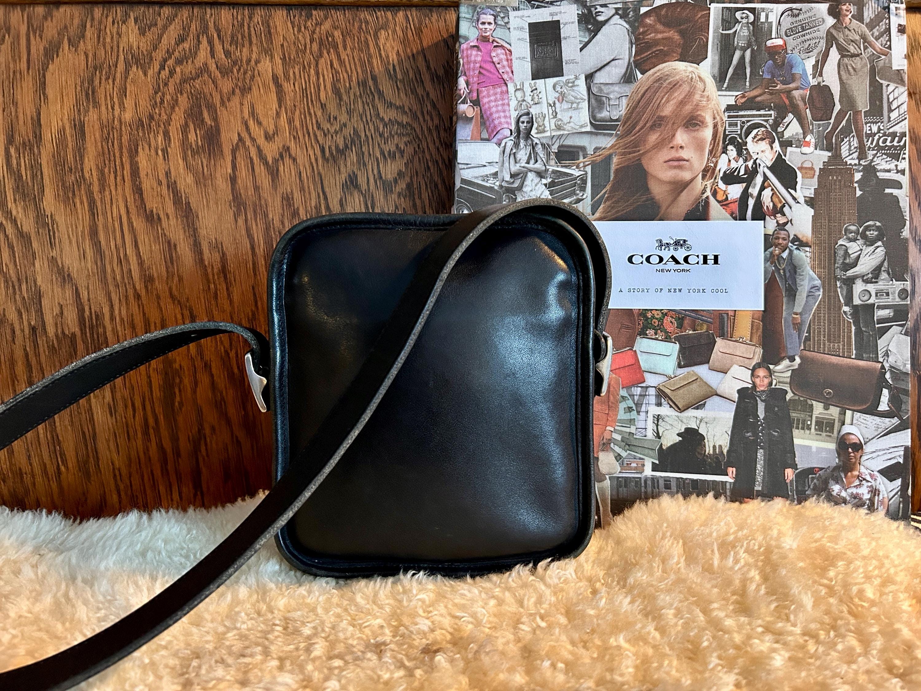 Vintage Coach Camera Bag Style 9817 Black Made in the USA - Etsy
