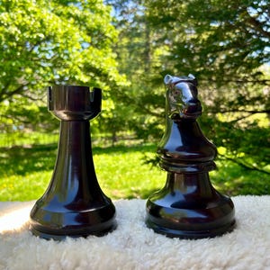 Large Chess Pieces Bookends Or Stand Alone Made In India