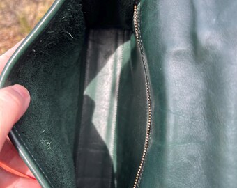 Vintage Coach Bottle Green Court Bag Style 9870 USA Made - Etsy