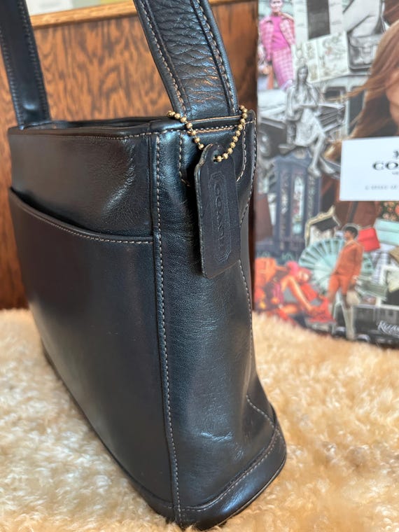 Vintage Coach Bleeker Shoulder Style 9310 Black W Hangtag - Etsy