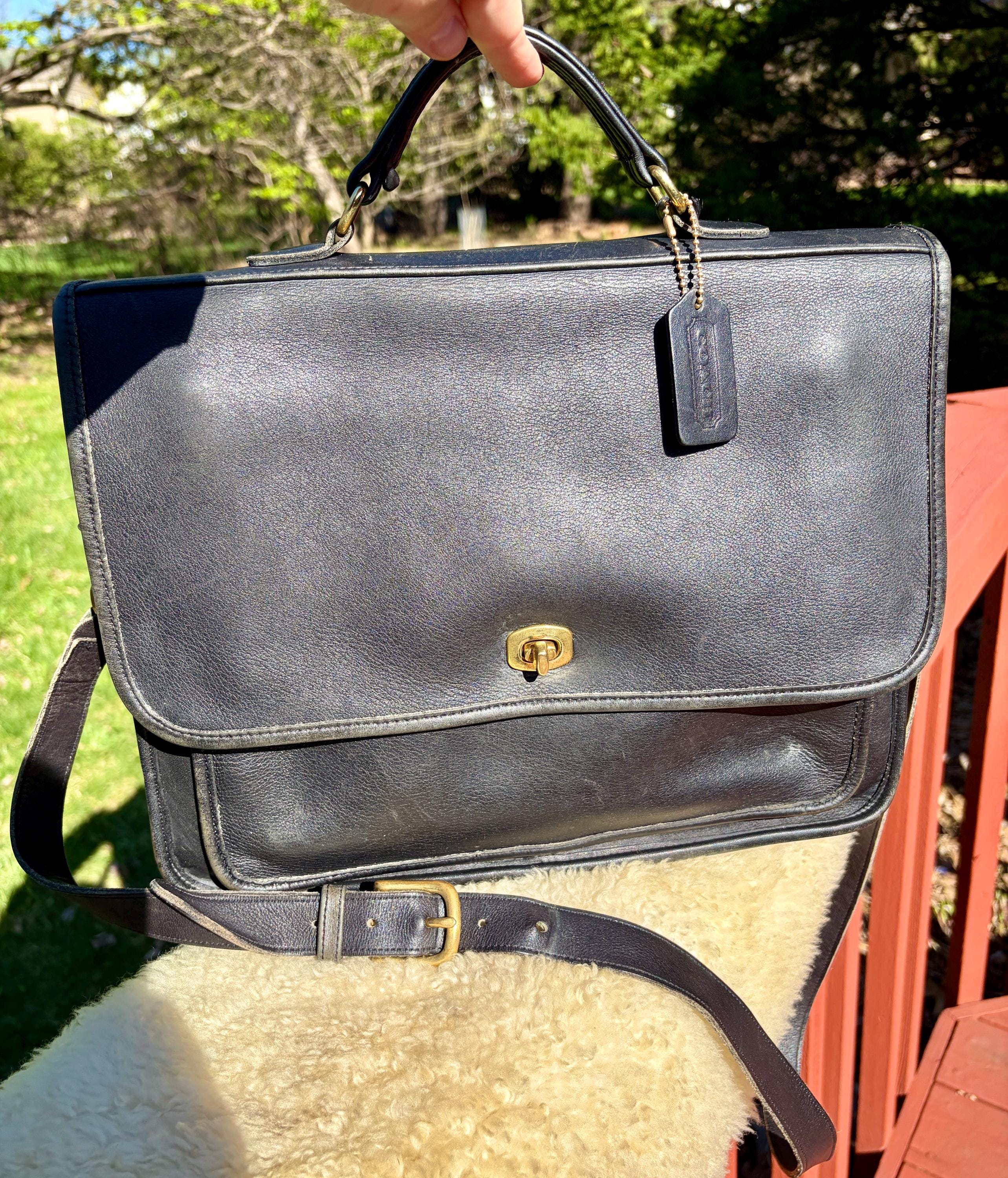 Vintage Coach Case - Etsy
