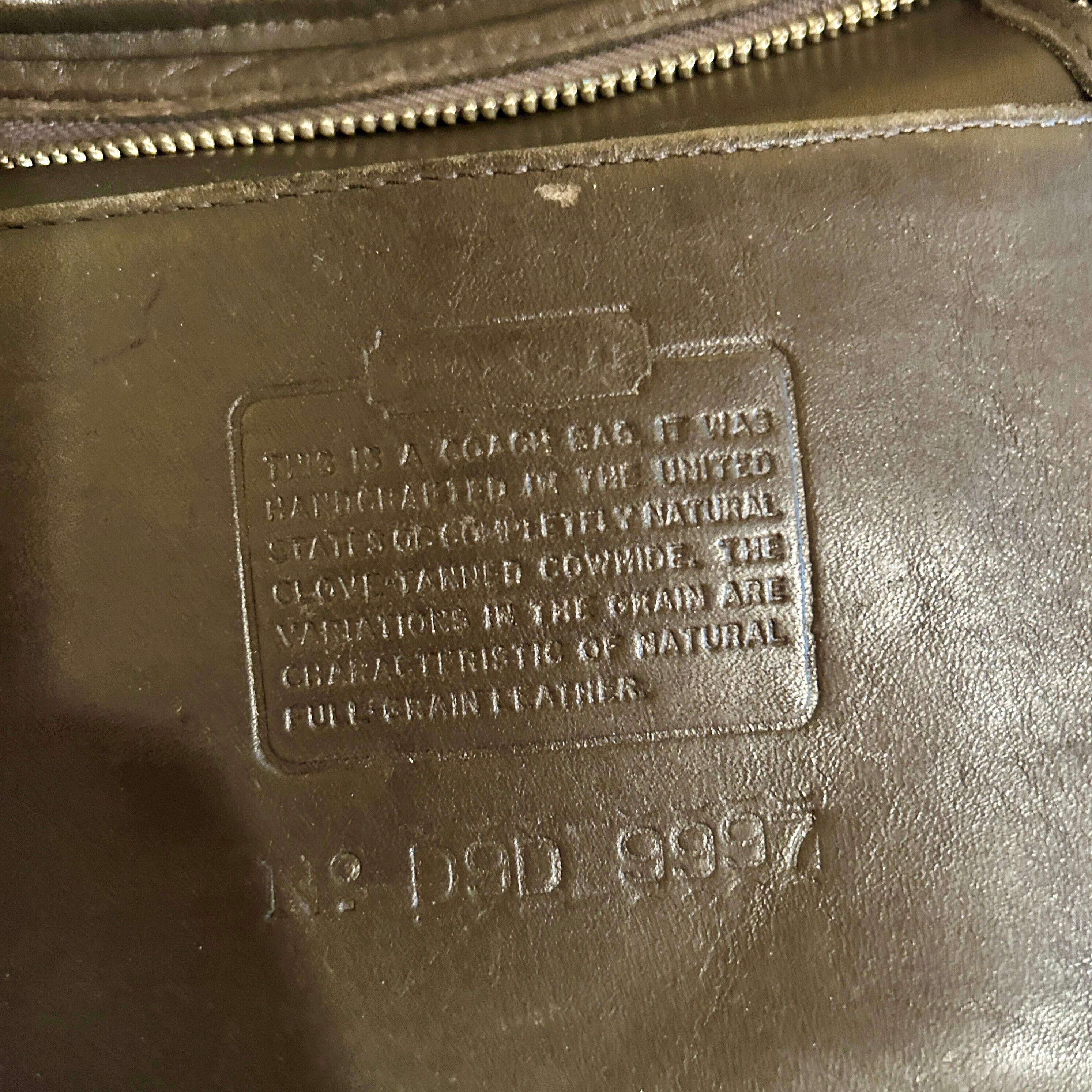 バッグ Rare Vintage Coach Legacy Zip Bag gray COACH® | Vintage Legacy Zip Bag