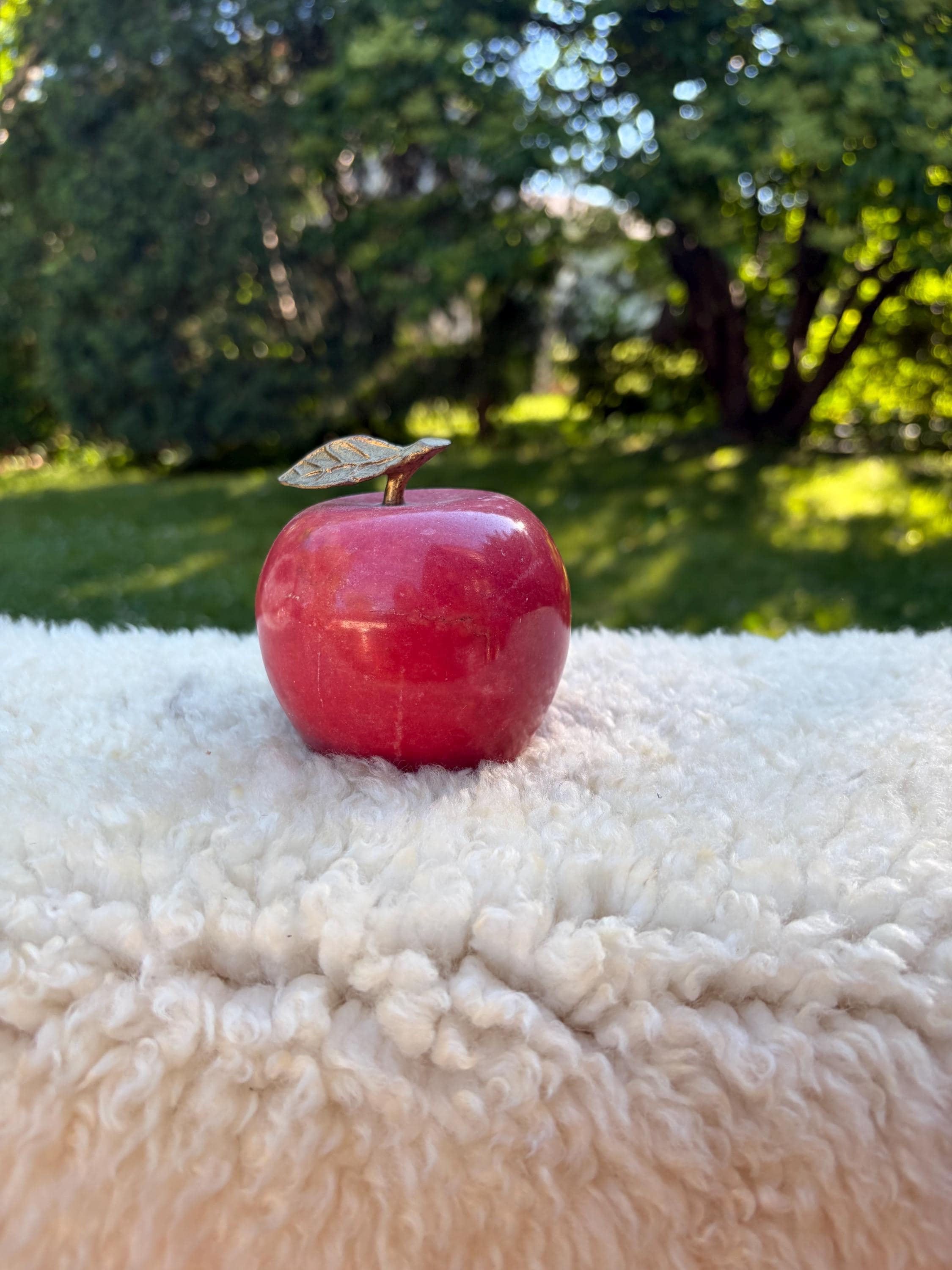 Apple Paperweight - Etsy