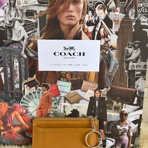 Vintage Coach Mini Pouch - Etsy