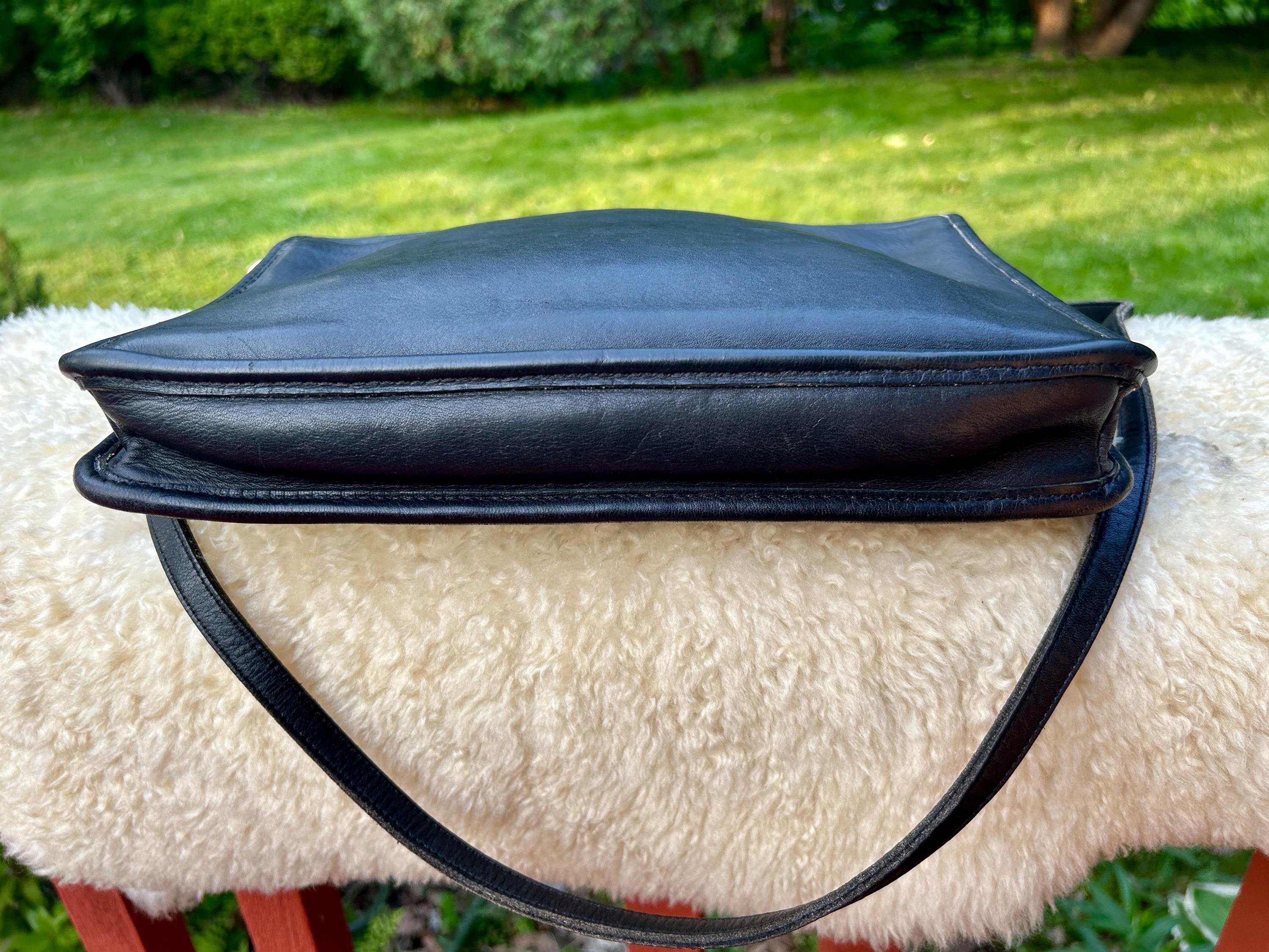 Vintage Coach NYC School Bag 9695 Black W Hang Tag - Etsy