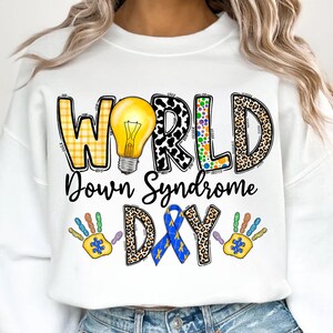 Welt-Down-syndrom Tag, Welt-Down-syndrom, Down-syndrom, gelbes Band, Down-syndrom, Welt-Down-syndrom-bewusstsein