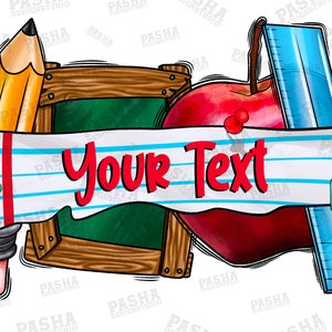 Customize Teacher name png sublimation design download, Teacher&#39;s Day png, back to school png, Teacher png, sublimate designs download