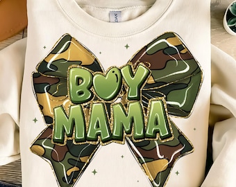 Trending Coquette Camo Bow Boy Mama Png, Boy Mama Png, camouflage Coquette png, Mom of boys png, Mothers Day Png, Mama camouflage bow png