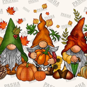 Fall Gnome Png, Sublimation Design, Gnome Thanksgiving Png, Fall Leaves Png, Gnome, Pumpkin Png,Fall Png, Digital Download