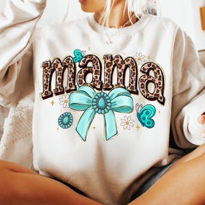 Western Mama Png, Coquette Mama Png, Coquette Bow, Coquette Western Png, Mama Cow Print, Howdy Fall Western Png, Cowhide, Turquoise, Cowgirl