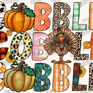Gobble Png File, Thanksgiving Day png, Turkey Png, Sunflower Png, leaf Png, Thanksgiving, Autumn Png, Digital Download, Sublimation Design