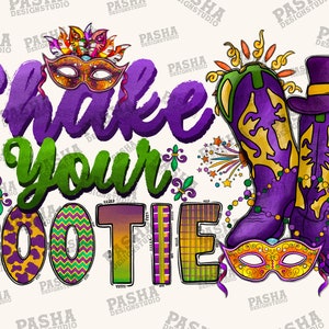 mardi gras shirt with boots