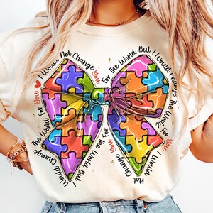 Autism Bow, Autism Png, Autism Awareness Png, Coquette Bow png, Autism Ribbon Png, Autism Design, Sublimation Design, Sublimate Design