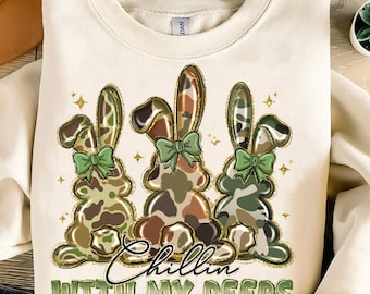 Chillin With My Peeps Camo Pasqua Png, Ragazza Pasqua Camo Png, Coniglietti Pasqua Png, Pasqua Camo Png, Fiocco Coquette, Coniglietto Pasquale Png