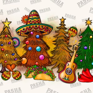Christmas Trees Png, Mexico Christmas Tree, Mexico Png, Mexico Tree,Merry Christmas,Christmas,Digital Download,Sublimation Design