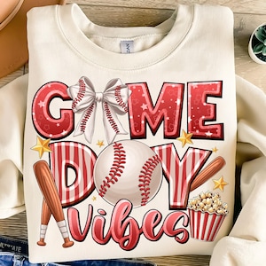 Game Day Baseball Png, Glitter Baseball Png, Baseball Coquette PNG, Baseball Bow Png, Baseball Mama Png, Baseball Mom Png, Brushstroke