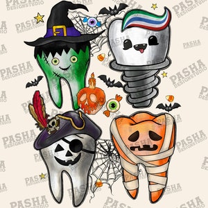 Halloween Tooth PNG,Spooky Png,Halloween Dental PNG,Sublimation Designs Downloads,Halloween PNG,Png Files For Sublimation,Sublimation Design
