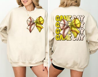 Baseball Softball Coquette Bow Png, Game Day Baseball Coquette PNG, Baseball Bow Png, Softball Mama Png, Raising Ballers Png, Digital File
