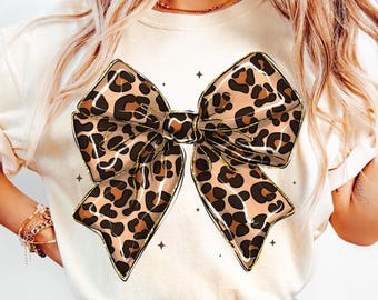 Leopard Coquette Bow Png, Leopard Bow Png, Coquette Bow PNG, Girly Bow Trending, Cheetah Bow Girl Sublimation, Girly Bow Design, png design