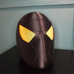 Maschera Spider-Man Anti-Ock -Face Shell da Cosplay Stampato in 3D con Lenti Intercambiabili e Chiusura Magnetica, Idea regalo supereroi