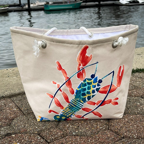 Lobster Tote Bag Etsy