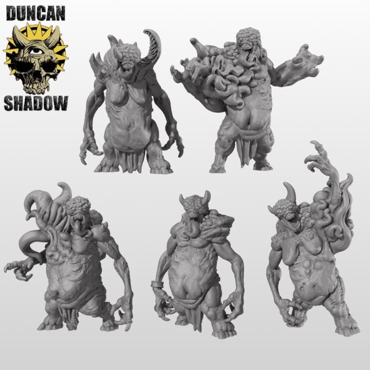 Figurine 3D 28mm Pour Jeux De Rôle (9th Age/Cthulhu) - Héroïne Avec Bâton - Neuf, Sans Marque, Fabriqué En France