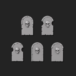 Undead Tombstone Shields