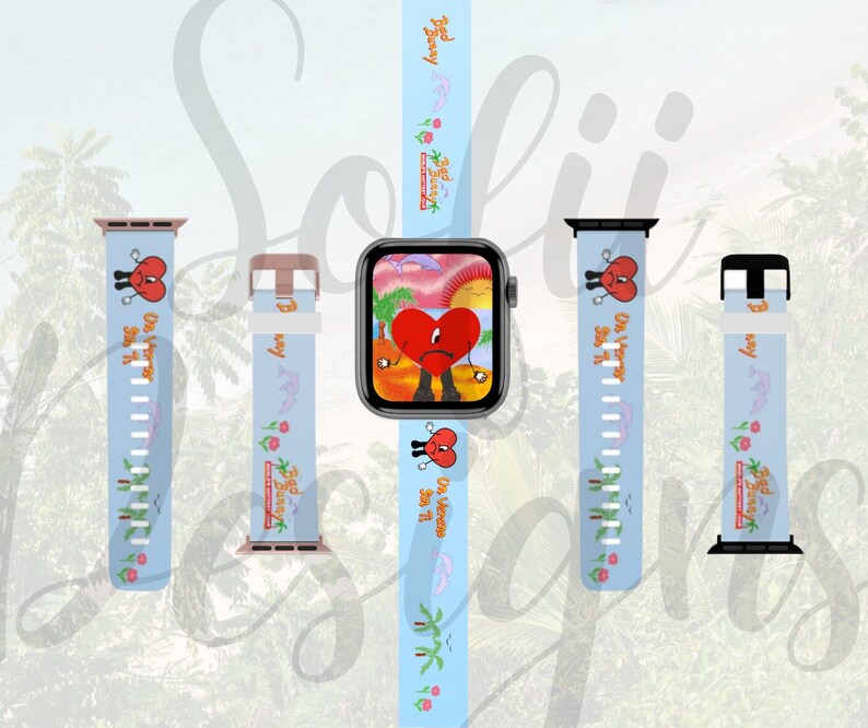 Bad Bunny Worlds Hottest Tour 2022 Concert Bracelet Watch Band for