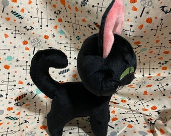 Neko Plush Black Cat Kuro Neko Sewing Pattern Includes Instructions 5x7