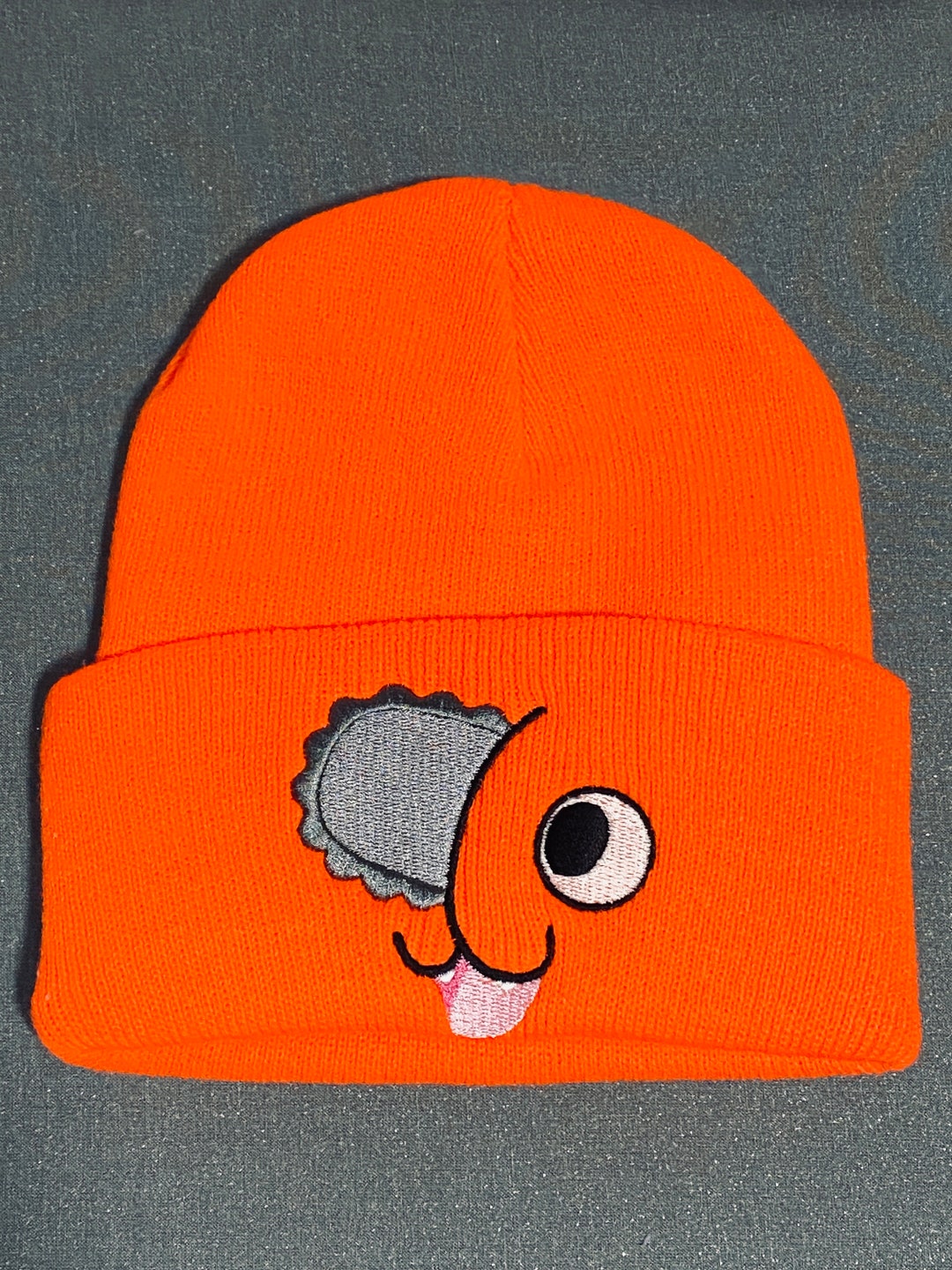 Cute Kawaii Chainsaw Dog Beanie Hat Etsy