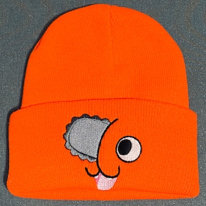 Cute Kawaii Chainsaw Dog Beanie Hat
