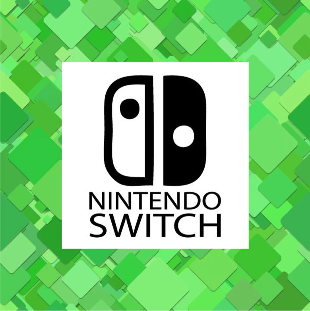 Switch Logo Sticker Nintendo Switch Vinyl Sticker: Custom Colors & Sizes - Etsy