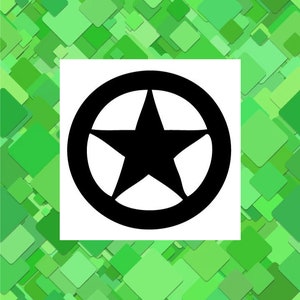 Texas Star Vinyl Sticker / Texas Life Sticker / Many Colors and Sizes to Choose From / Stickers for All Occasion